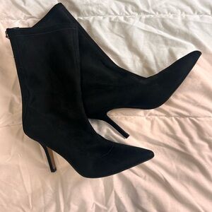 Marc Fisher Black Heeled Boots